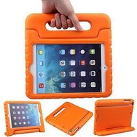 TREL iPad Mini Case, Shockproof Case Convertible Light Weight EVA Protection Cover with Handle Stand for Apple iPad Mini 3 / Mini 2 / Mini 1(Orange)