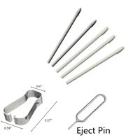 5X Replacement Touch Stylus Tips Nibs,Biuboom S Pen for Samsung Galaxy Note 8 Note 9 Tab S3 9.7 SM-T820 SM-T825 Tab S4 T830 T835 Notebook Pro 13" 15" +Tweezer Tool Sprint Tmobile Carriers-White