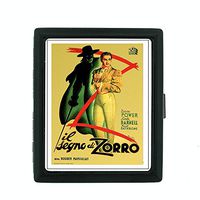 Metal Cigarette Case Vintage Poster D-205 Il Segno Eli Zorro