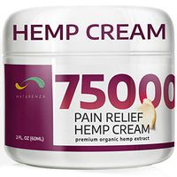 Pain Relief Hemp Cream - Maximum Strength Remedy for Pain Relief - Formulated for Muscle Soreness - Post Workout Recovery Sport Cream - Arnica, Hemp Oil Extract, Aloe Vera, MSM, Menthol - Naturenza