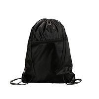 Ufoyer Polyester Drawstring Backpack Sport Gym Bag Lightweight Sackpack Beach Bag Gymsack (Drawstring Backpack)