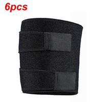tksg 6pcs Thigh Wrap Sleeve Leg Brace Compression Hamstring Groin Support Bandage Sports Supplies