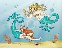 Hi-Look Microfiber Cleaning Cloth - Mermaids