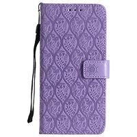 Huawei P20 Pro Case, Lomogo Leather Wallet Case with Kickstand Card Holder Shockproof Flip Case Cover for Huawei P20Pro - LOYYO24142 Purple