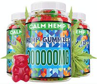 Hemp Gummies for Pain and Anxiety - 300,000mg, Stress, Insomnia & Anxiety Relief - Made in USA - Tasty & Relaxing Gummies - Premium Extract - Mood & Immune Support - Omega 3-6-9 Complex
