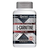 Xrated Body Engineering Ultimate L-Carnitine 500mg with Folic Acid and Chromium (120 Capsules)