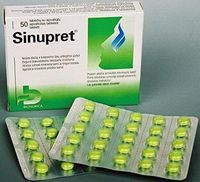 Bionorica Sinupret 100 Tablets - SINUS Congestation + Immune system by Bionorica