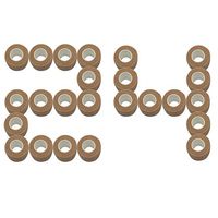 Vet Wrap Medical Tape for Skin Bandage Tape Vet Tape Cohesive Bandage 2 inch x 24 Pack Skin Fabric Bandages Self Sticking Bandage Self Adhering Bandage Wrap Stretch Self Adhesive Tape