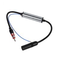 Car Inline Antenna Radio FM Signal Amplifier Enlarger Booster Extension Cable