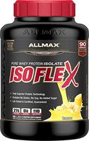 ALLMAX Nutrition - ISOFLEX - 100% Ultra-Pure Whey Protein Isolate - Banana - 5 Pound