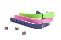 Pengaz Large Replacement Wristband with Clasp Bundles for Fitbit Flex (3 Colors Bundle)