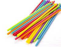 11 Inch Bright Color Reusable Straw