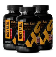 Antioxidant - HOLY Basil Extract - Basil Plant kit - 3 Bottle 180 Capsules