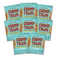 Chomptown | Coconut Caramel Nut | High-Protein Cookie | 13g Protein | Gluten-Free | Dairy-Free | Non-GMO | 2.75 oz (Pack of 8)
