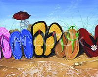 Hi-Look Microfiber Cleaning Cloth - Flip Flop Fence