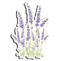Purple Lavender Sticker Flower Stickers Waterbottle Sticker Tumblr Stickers Laptop Stickers Vinyl Stickers
