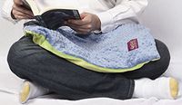 Weighted Lap Pad by Creature Commforts- 5 lbs- for Kids, Adults - Removable Cover, Soft Minky Duvet, Organic Insert - Heavy Sensory Lap Pad Made in USA - Teal Blue or Jade Green