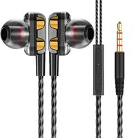 Diaper Wired 3.5mm Earphone Noise Cancelling Music Headset with Mic Headphones