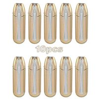 Lxf-xg 10pcs Peeps Portable Eyeglasses Cleaner Carbon Clean Injected Eyeglasses Sunglasses Brush Tools Presbyopic Glasse Cleaner Microfiber Cleaning Clip Soft Brush,Gold