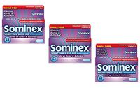 Sominex Maximum Strength Night Time Sleep-Aid | Diphenhydramine HCI | 16-Caplets per Pack | 3-Pack