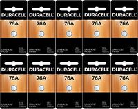 Duracell LR44 Duralock 1.5V Button Cell Battery, (10 Count)