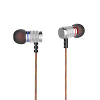 WishLotus Stereo Headphones Heavy Bass Professional Earphones Hi-Fi Earbuds In Ear Headsets for iPad, Tablet, Laptops, MP3/4, iPod, iPhone, Samsung, LG, HTC, etc. (DR2 no Microphone)