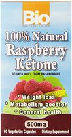 BIO NUTRITION INC, RASPBERRY KEYTONES,500MG, 60 VCAP
