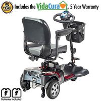 Drive Medical Phoenix 3 Wheel Heavy Duty Scooter, 20” Wide Seat Including 5 Year Extended Warranty