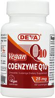 DEVA VEGAN VITAMINS COENZYME Q10,25MG,VEGAN, 60 TAB