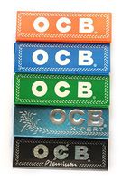5 booklets - OCB 5 Different Single Wide Rolling Paper 36 x 69mm - 250 Papers