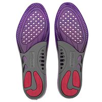 Dunlop Womens Gel Arch Insoles Foot Feet Footwear Comfort Shoes Wear Accessory Purple UK 5-6