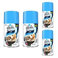 Glade Automatic Spray Air Freshener Refill, Pet Clean Scent, 6.2 Ounce (4 Pack)