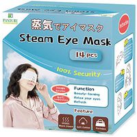 14 Packs Steam Eye mask, Disposable Moist Heating Compress Pads for Sleeping, Design of Protecting the Eyes (Unscented)