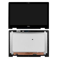 NBPCLCD 15.6inch FullHD 1920x1080 IPS LP156WF7(SP)(EC) LED LCD Display Touch Screen Digitizer Assembly + Right-Angled Bezel Screen Replacement for Dell Inspiron 15 P58F P58F001