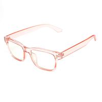 Cyxus Blue Light Blocking Computer Glasses for Anti Eye Strain UV Transparent Lens Black Frame Reading Glass Unisex (Men/Women) (8084usT17,Pink)