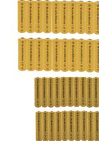 HotEnergy Yellow Color AA AAA Nicd Precharged Rechargeable Batteries, 600 mAh