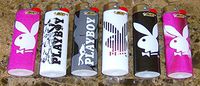 Bic Lighter 3" Collector Series Playboy Pack Of 6