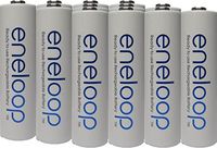 Newest version Panasonic Eneloop 4rd generation 12 Pack AA NiMH Pre-Charged Rechargeable Batteries -FREE BATTERY HOLDER- Rechargeable 2100 times