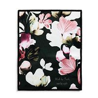 Faith Floral Black 8 x 6 Polyester Microfiber Two Sided Eyeglass Cleaning Cloth