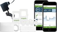 Emporia Vue Smart Home Energy Monitor with Expansion Module and 8 Sensors | Real Time 24/7 Electricity Monitor/Meter | Solar/Net Metering | Track Circuits Without the Guesswork | 3-Phase Option