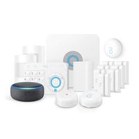 Ring Alarm Smoke & CO Kit + Echo Dot (3rd Gen), Works with Alexa