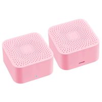 True Wireless Speakers- TWS Twin Portable Bluetooth Mini Speaker with Stereo HD Sound for Outdoors,Home,Office,Travel,Party and Gifts-2-pack