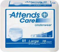 Attends Regular Absorbency Protective Underwear, XL (58” to 68”, 210-250 lbs) -56 ct.