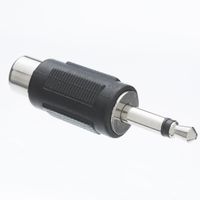 CableWholesale 3.5mm Mono Male to RCA Female Adapter