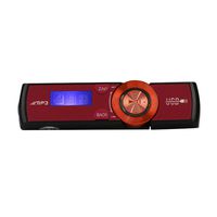 Gotd MP3 Player Screen16GB TF Card USB Flash Drive LCD HD Screen Music Player MP3 Music/Audio/Media Player with FM Radio, Red