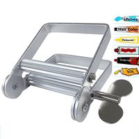 Metal Tube Squeezer Paint, Aluminum Alloy Toothpaste Tube Squeezer Dispenser, Paint Tube Wringer for Artist, Hair Salon, Painter By Zabring