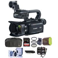 Canon XA15 Professional Camcorder with HDMI Terminal and an HD-SDI Interface - Bundle with Video Bag, 32GB SDHC U3 Card, Spare Battery, 58mm Filter Kit, Cleaning Kit, Memory Wallet, Card Reader