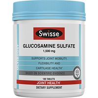 Swisse Ultiboost Glucosamine Sulfate | Supports Joint Mobility & Cartilage Health | 1500 mg, 180 Tablets