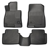 Husky Liners 98651 WeatherBeater Black Front and 2nd Seat Floor Liner