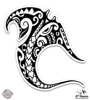GT Graphics Manta Ray - 3" Vinyl Sticker - for Car Laptop I-Pad Phone Helmet Hard Hat - Waterproof Decal